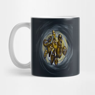 12 faces  Flying in space Mug